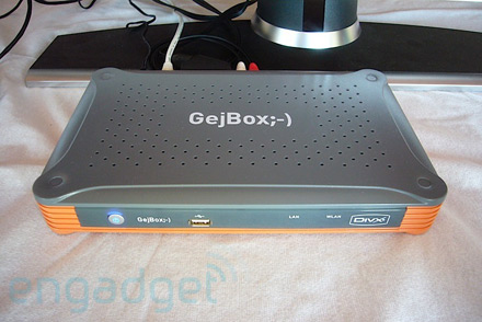 DivX media extender GejBox