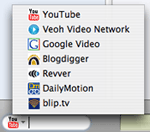 Miro video search YouTube Blip.TV etc