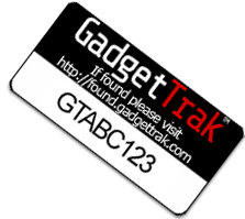 GadgetTrak - USB Device Protection Software label