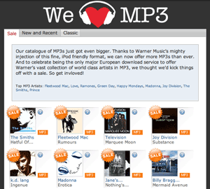 7digital trumps iTunes to offer DRM-free music from Warner
